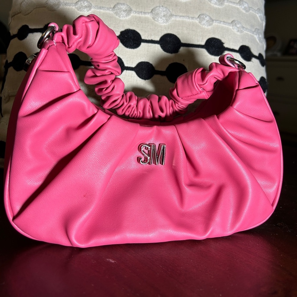 Steve Madden BCorrine fuschia faux leather Small Purse - Picture 5 of 11